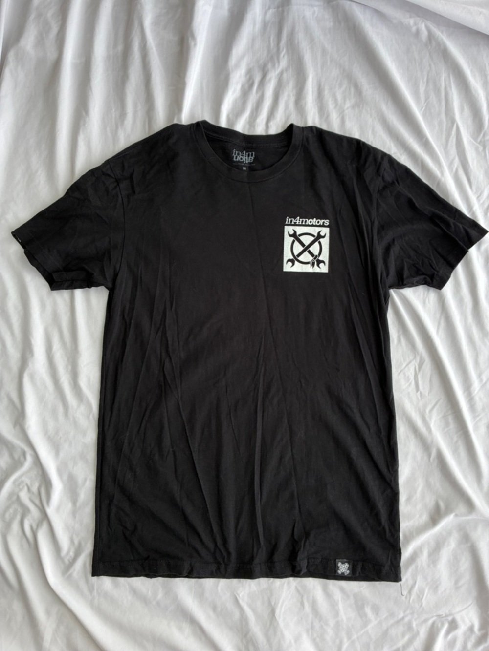 In4mation Black Graphic T-Shirt